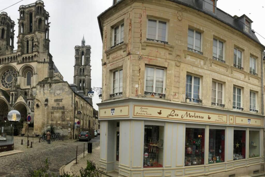 Laon : « Suite Privee Au Pied De La Cathedrale » 外观 照片