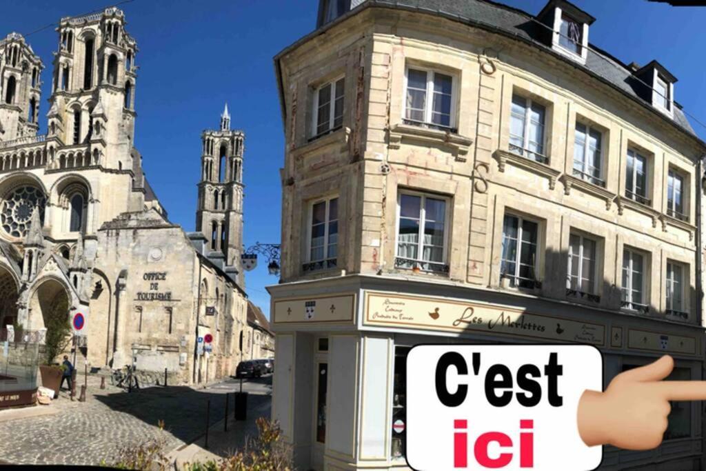 Laon : « Suite Privee Au Pied De La Cathedrale » 外观 照片